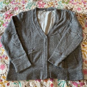 Cotton slouchy grandpa cardigan